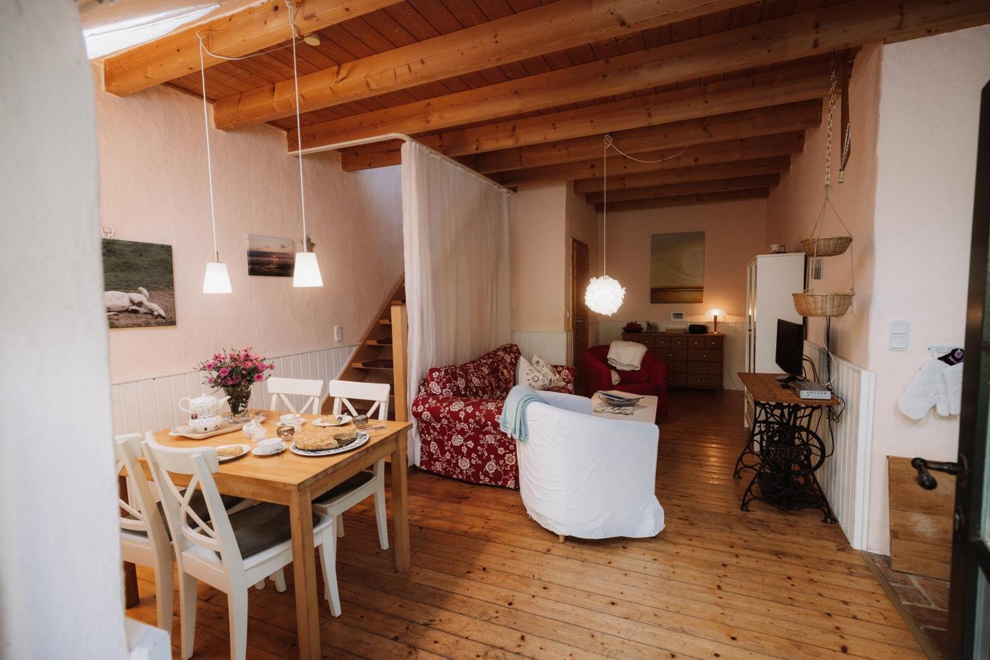 Ferienhof Spiegelhaus Krummhörn الغرفة الصورة